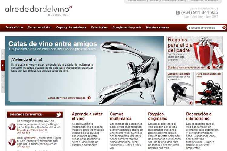 Tienda Alrededor del Vino